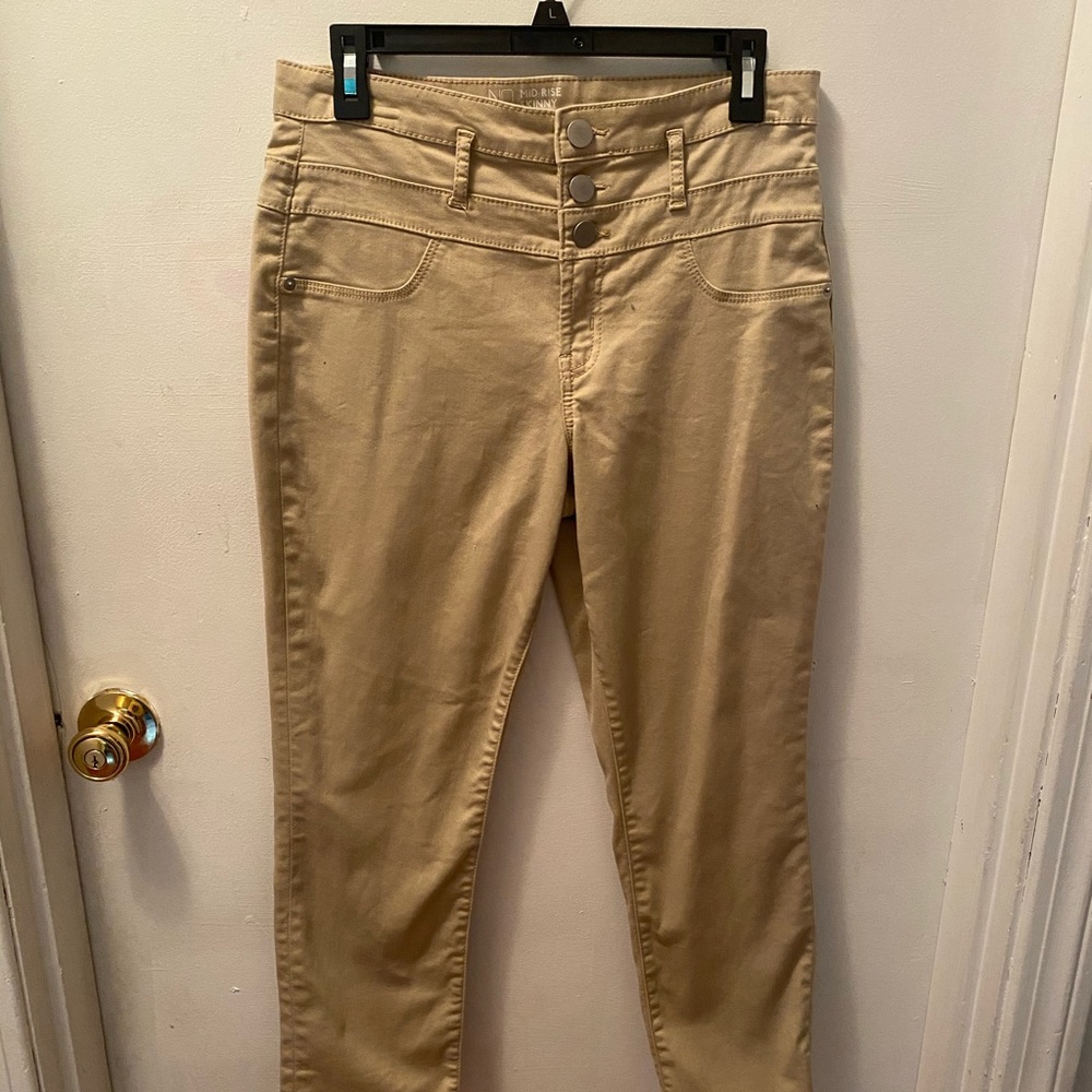 High Waisted khaki pants